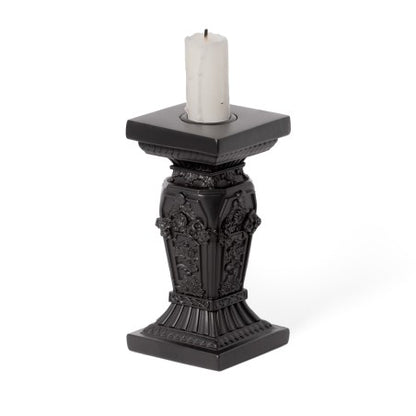 Alchemy Gothic – Tomb Candlestick Black Cathedral Architecture Gothic Altar Decor