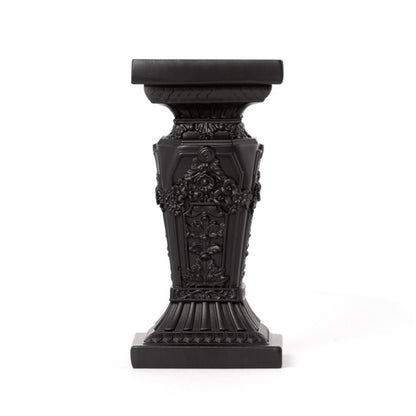 Alchemy Gothic – Tomb Candlestick Black Cathedral Architecture Gothic Altar Decor