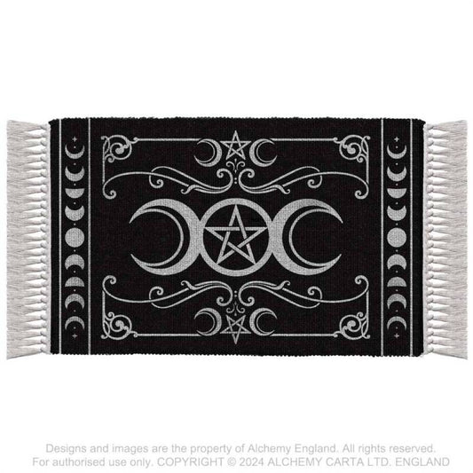 Alchemy Gothic Triple Moon Rug - Kate's Clothing