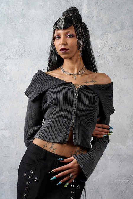 Banned Apparel Nocturne Knit Cardigan