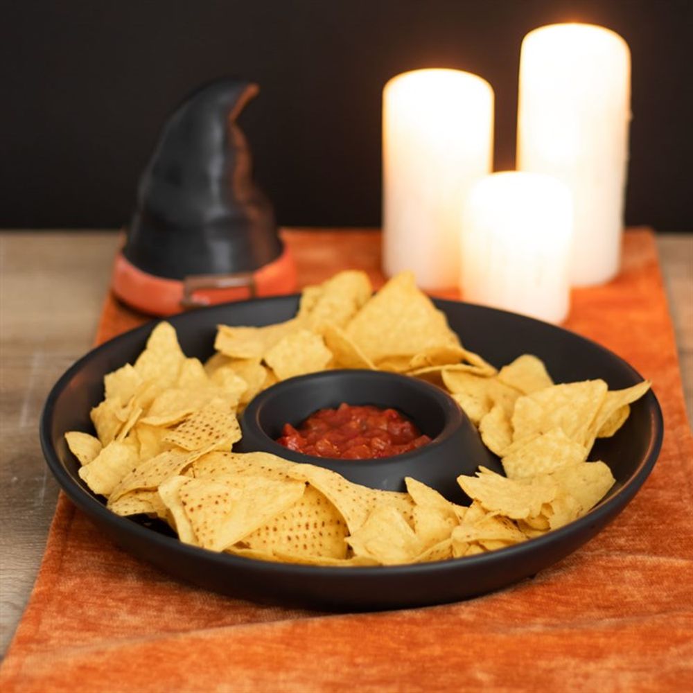 Witch Hat Chip & Dip Dish - Kate's Clothing