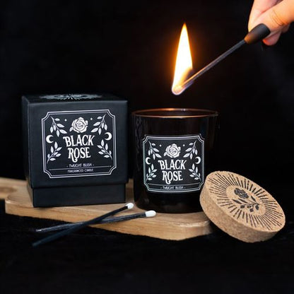 Black Rose Twilight Blush Candle - Kate's Clothing