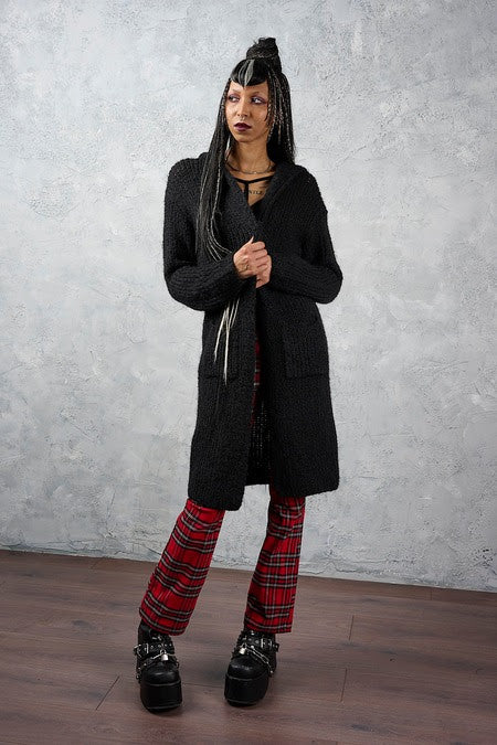 Banned Apparel Blackmoor Long Knit Cardigan