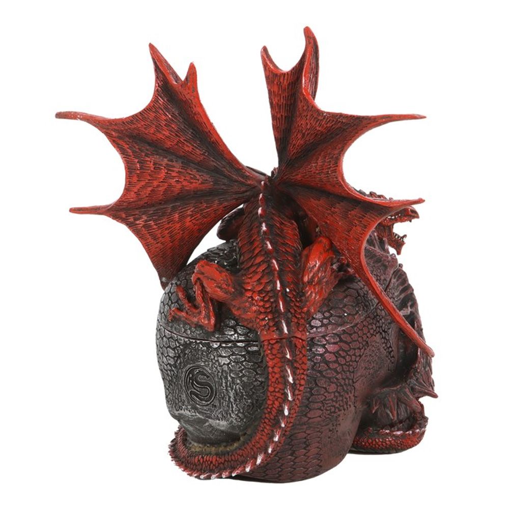 Serpent Infection Lidded Skull Ornament by Spiral Direct - Kate's Clothing