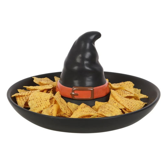 Witch Hat Chip & Dip Dish - Kate's Clothing