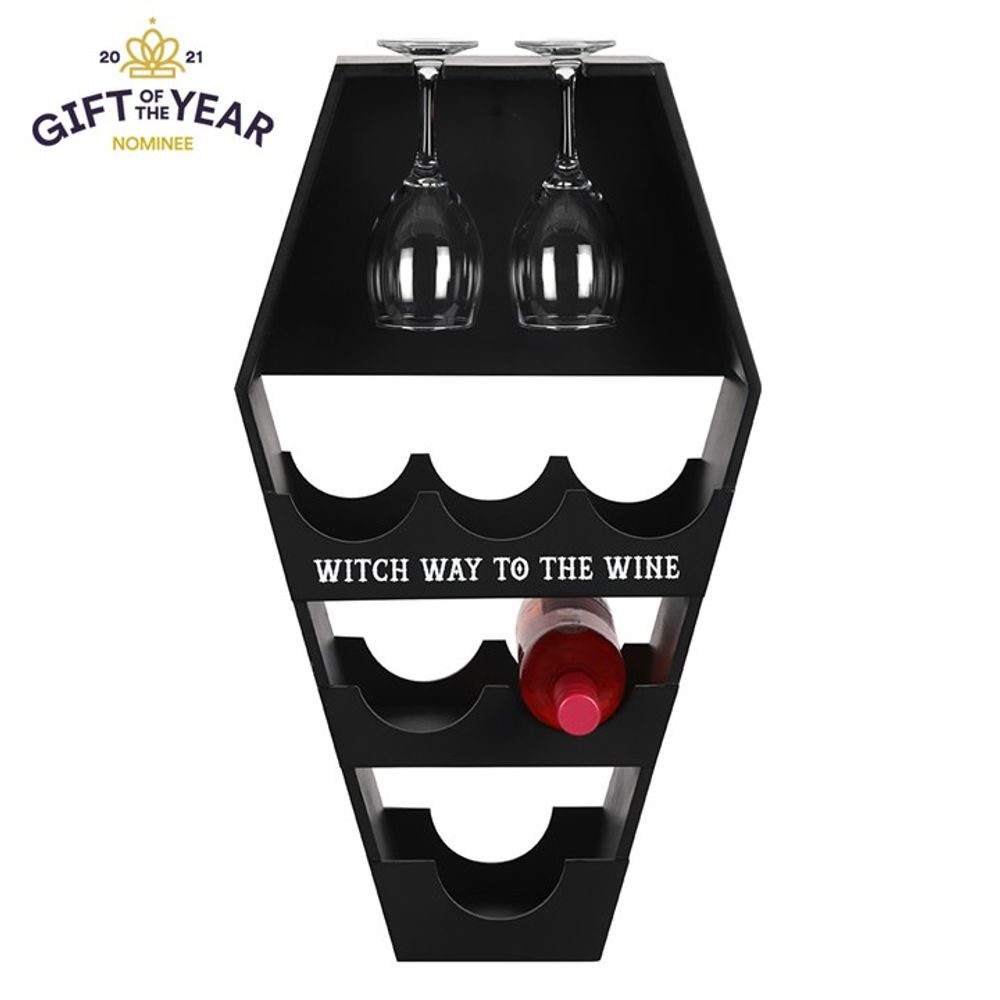 Coffin Wine Shelf - Kate's Clothing
