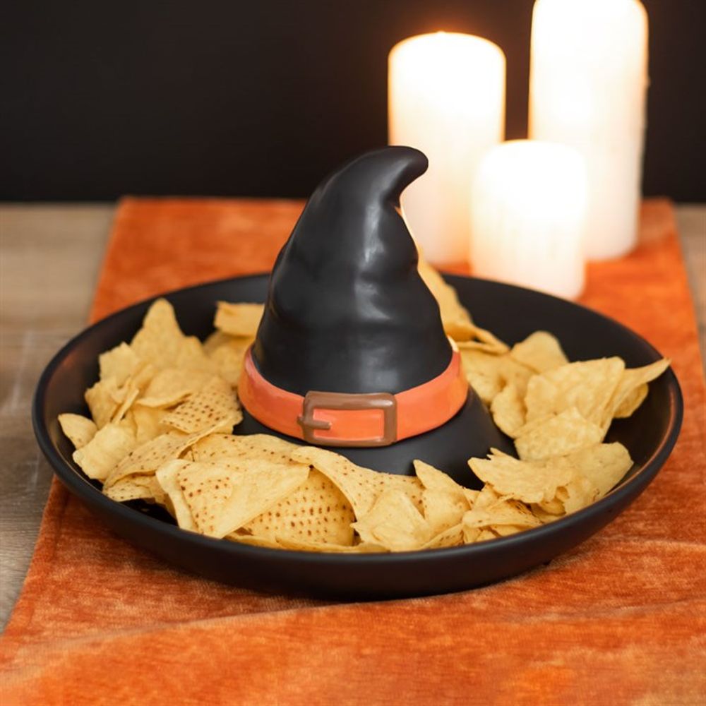 Witch Hat Chip & Dip Dish - Kate's Clothing