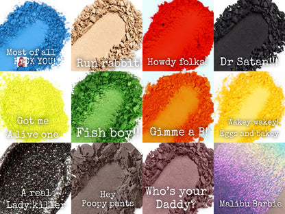 Radioactive Unicorn Captain Spaulding Museum of Monsters and Madmen Eyeshadow Palette