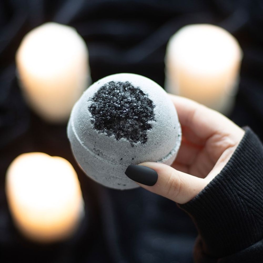 Dark Depths Black Charcoal Bath Bomb - Kate's Clothing