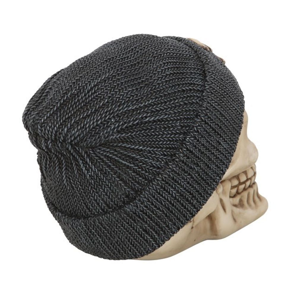 Skull Ornament with Beanie - Kate's Clothing