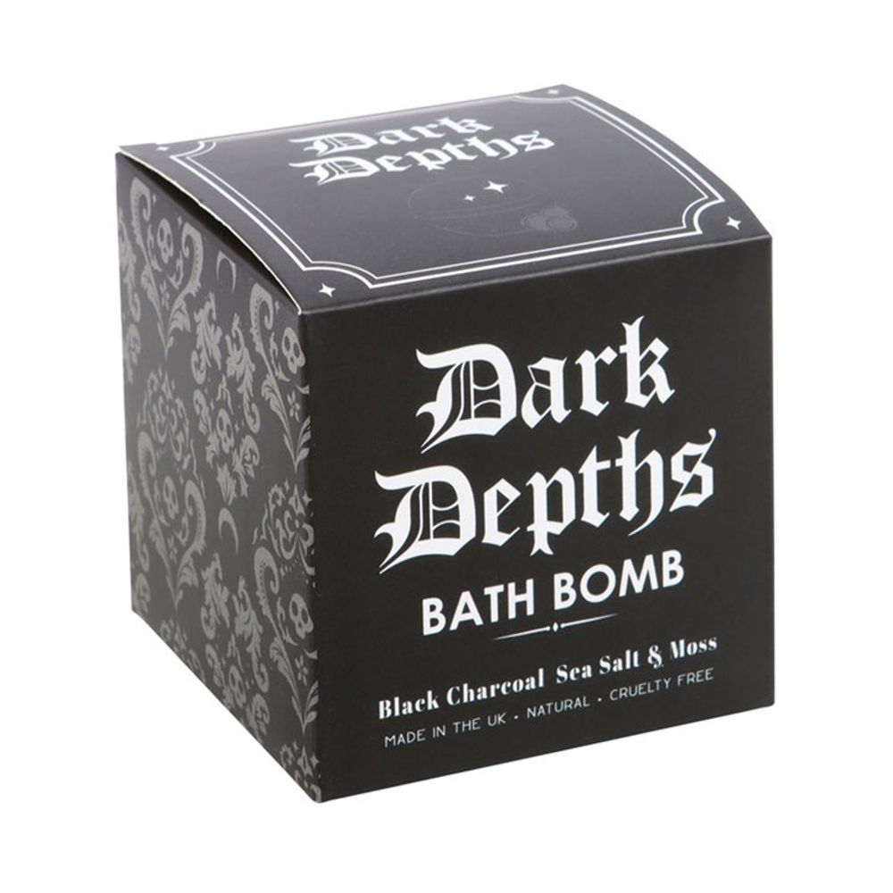 Dark Depths Black Charcoal Bath Bomb - Kate's Clothing