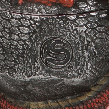 Serpent Infection Lidded Skull Ornament by Spiral Direct - Kate's Clothing
