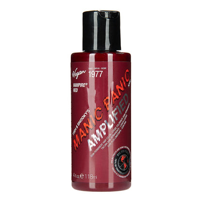 Amplified Manic Panic Semi Permanent Hair Colour EU Formula - Vampire Red - Kate's Clothing
