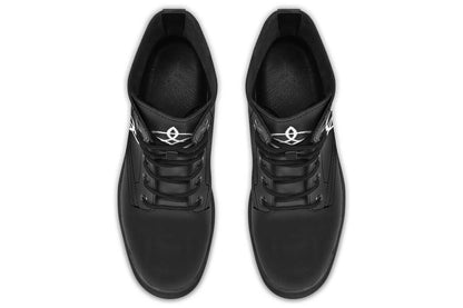 Custom-made witchy boots by Gothic Attitude