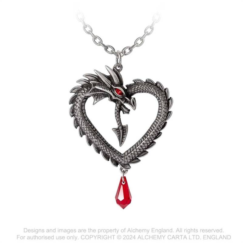 Alchemy Gothic Vouivre Necklace - Kate's Clothing