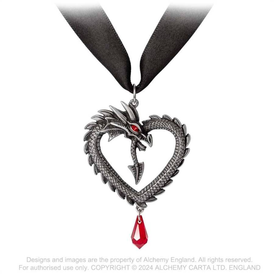 Alchemy Gothic Vouivre Necklace - Kate's Clothing