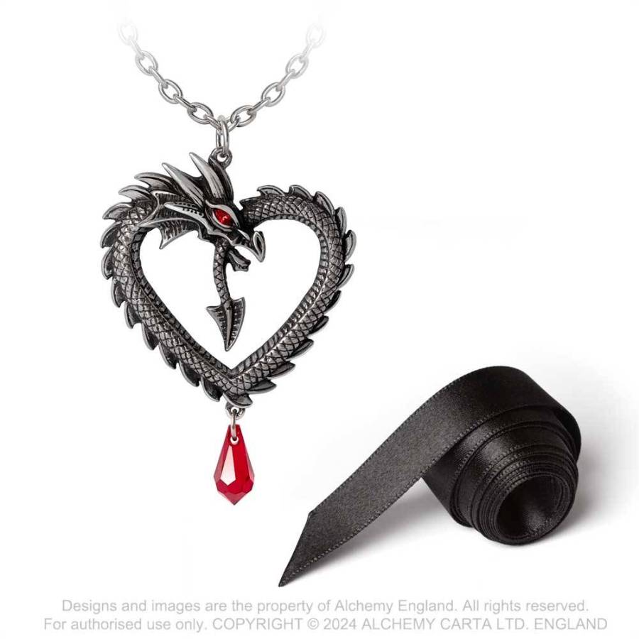 Alchemy Gothic Vouivre Necklace - Kate's Clothing