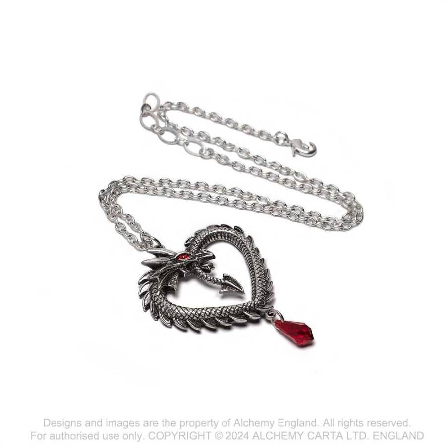 Alchemy Gothic Vouivre Necklace - Kate's Clothing