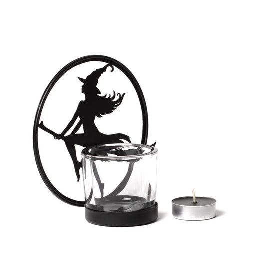 Alchemy Gothic Witch by Moonlight Tealight Holder