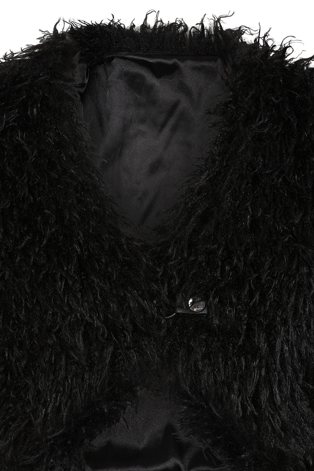 alternative fashion faux fur jacket