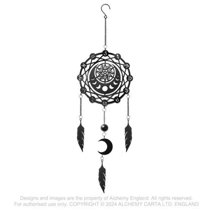 Alchemy Gothic Zodiac Dream Catcher Hanging Decoration - Kate's Clothing