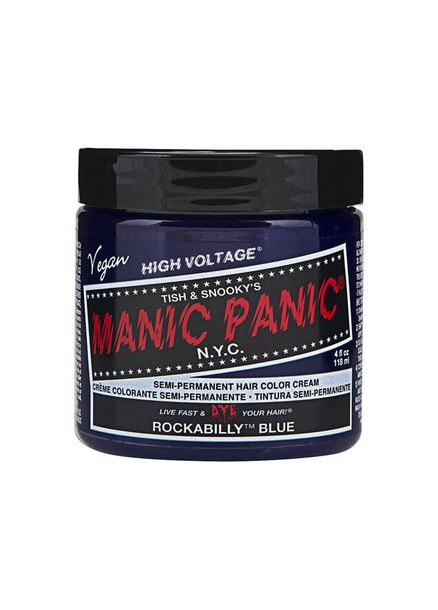 Manic Panic Classic Cream Hair Colour - Rockabilly Blue - Kate's Clothing