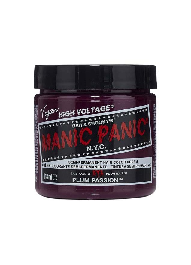 Manic Panic Classic Cream Hair Colour - Plum Passion - Kate's Clothing