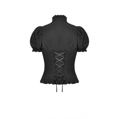 Dark In Love Tulip Blouse - Kate's Clothing