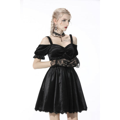 Dark In Love Viviana Party Dress Black - Kate's Clothing