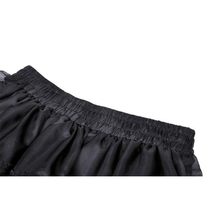 Dark In Love Fringilla Mini Skirt - Kate's Clothing