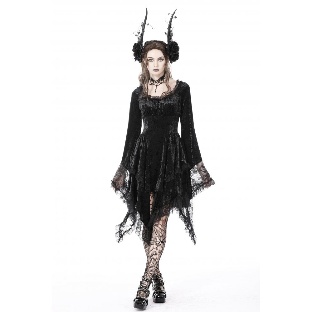 Dark In Love Azura Dress - Kate's Clothing