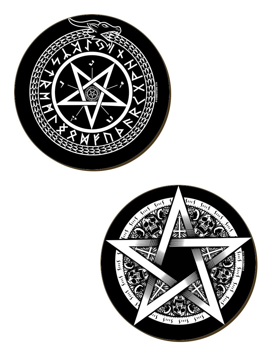 Pentagram Coaster Set - Kate's Clothing