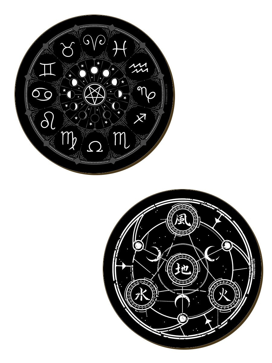 Pentagram Coaster Set - Kate's Clothing