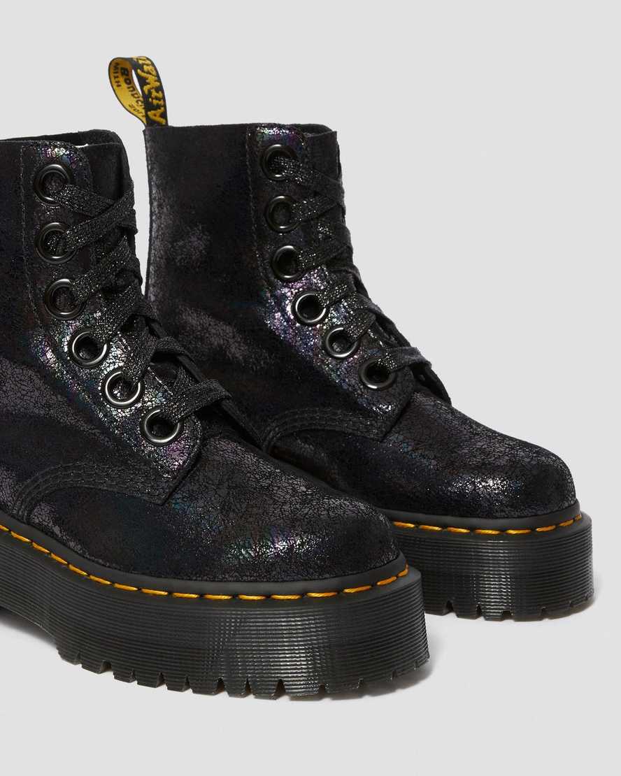 Dr. Martens Molly Iridescent Crackle Boot - Kate's Clothing