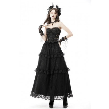 Dark In Love Delilah Maxi Skirt - Kate's Clothing