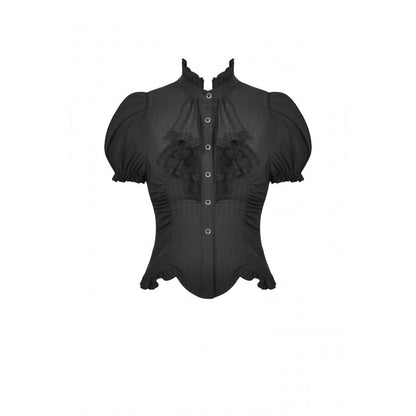 Dark In Love Tulip Blouse - Kate's Clothing