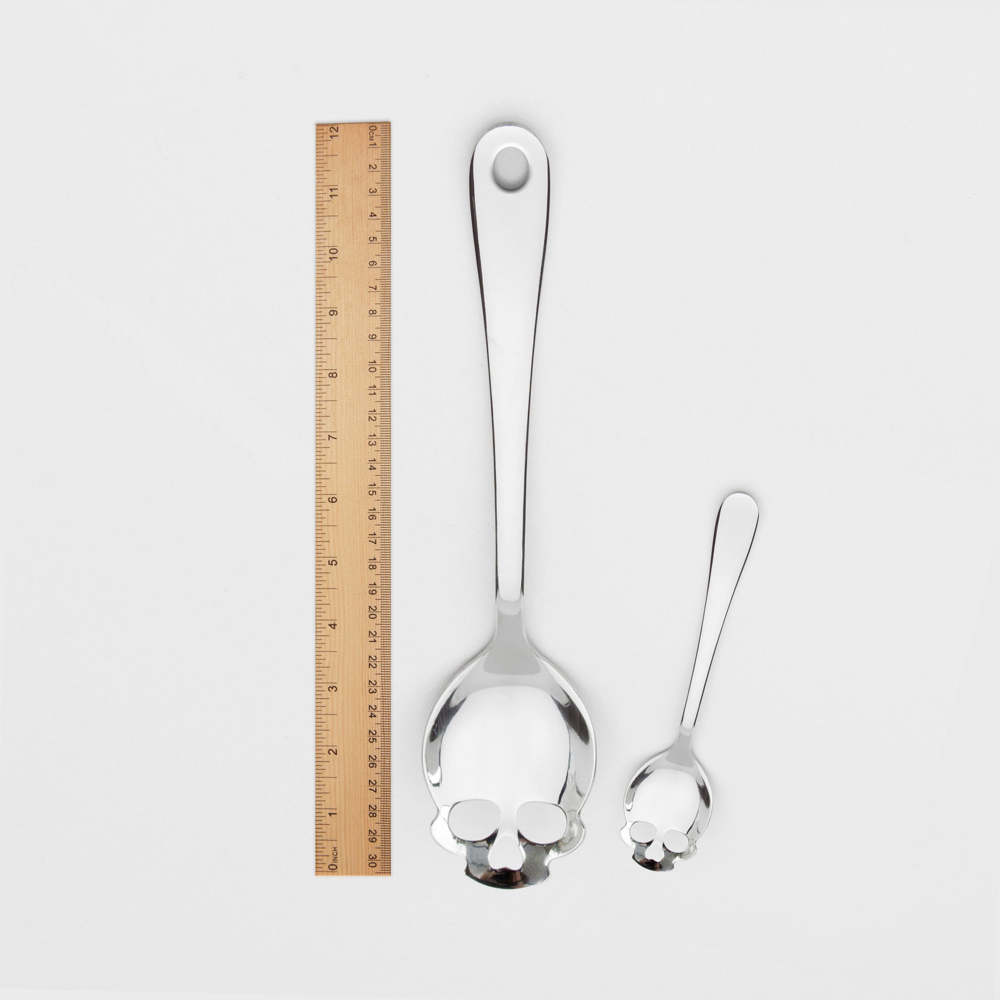 Gothic Gifts Skull Serving Spoon - Kate's Clothing