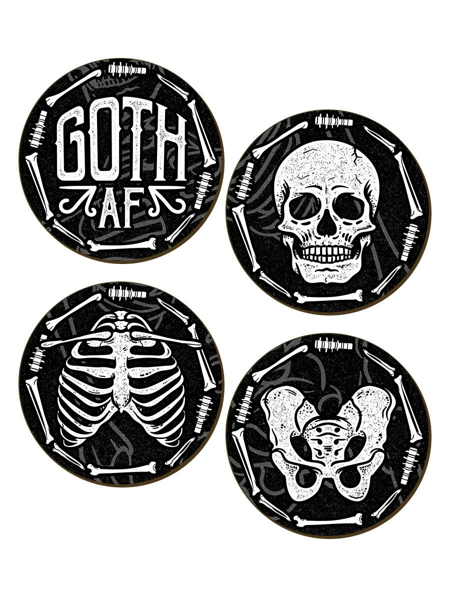 Goth AF Coaster Set - Kate's Clothing