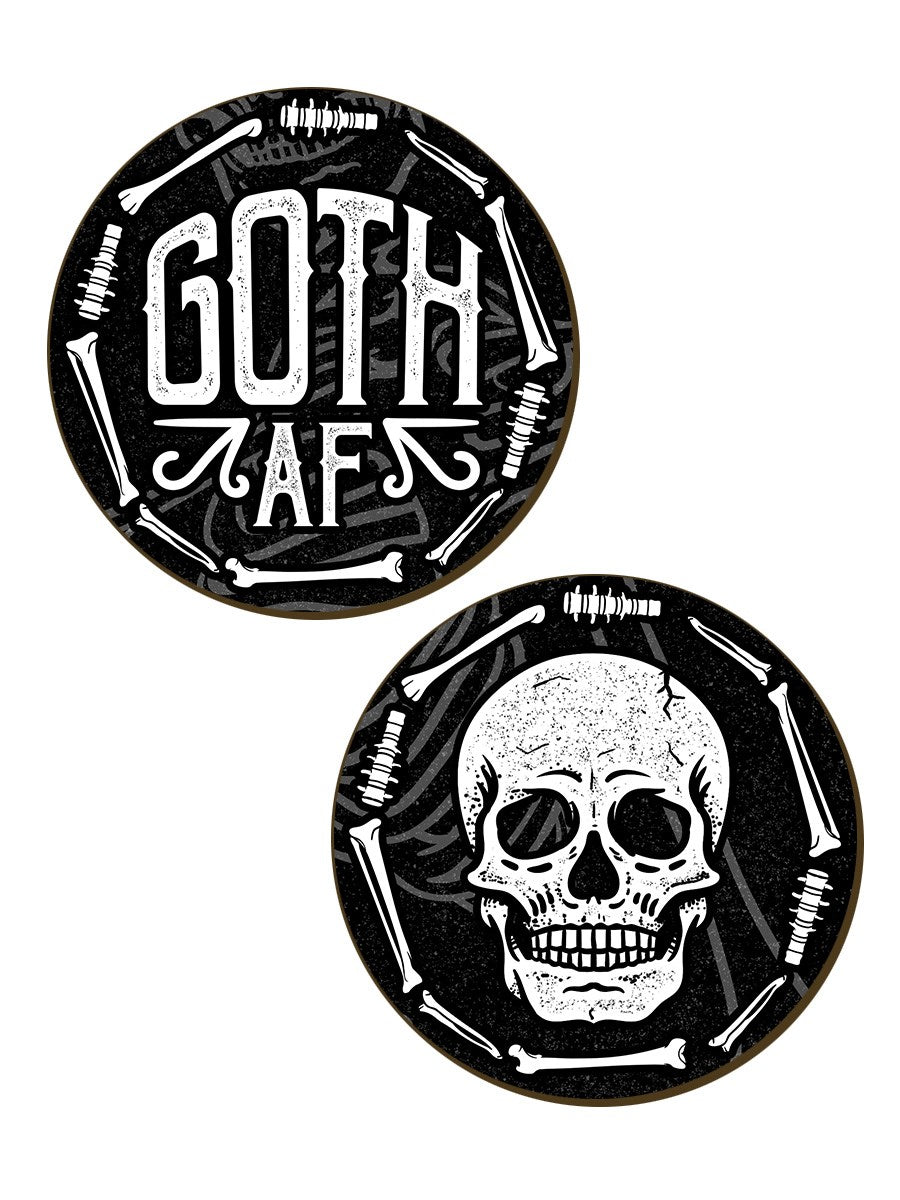 Goth AF Coaster Set - Kate's Clothing