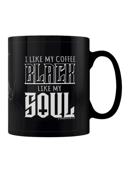 I Like My Coffee Black Mug - Kate's Clothing