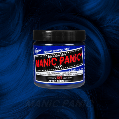 Manic Panic Classic Cream Hair Colour - After Midnight Blue - Kate's Clothing