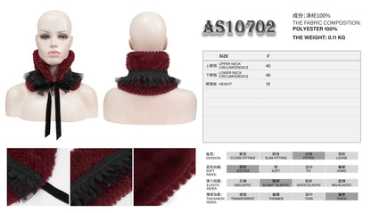 Devil Fashion Draft 5 Scarf collar - Kate's Clothing