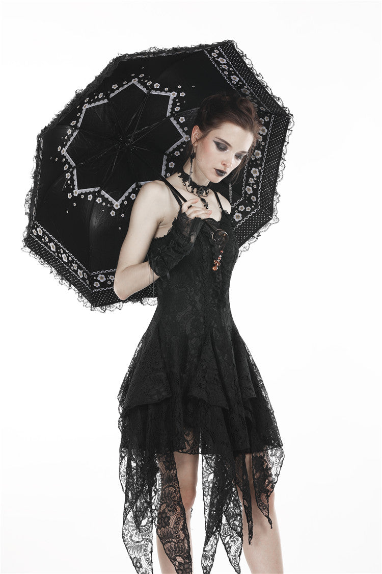 Dark In Love Agatha Telescopic Umbrella - Kate's Clothing