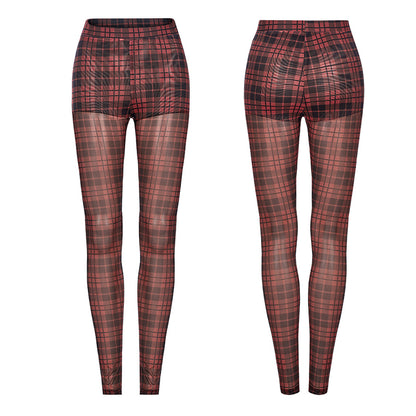 Punk Rave Aster Trousers - Red - Kate's Clothing