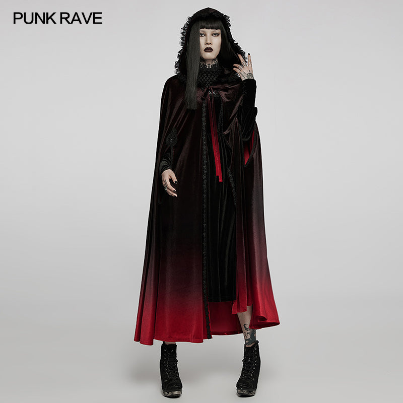 Punk Rave Autumn Cloak - Kate's Clothing