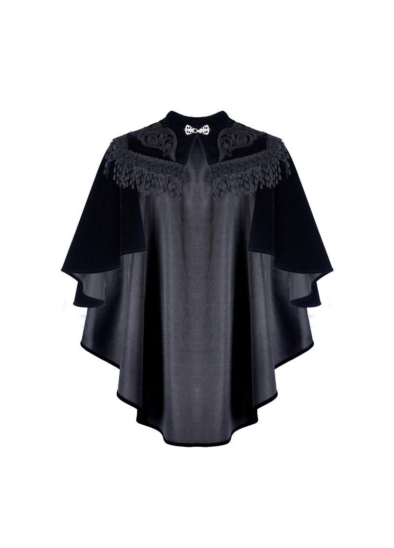 Dark In Love Midnight Cape - Kate's Clothing