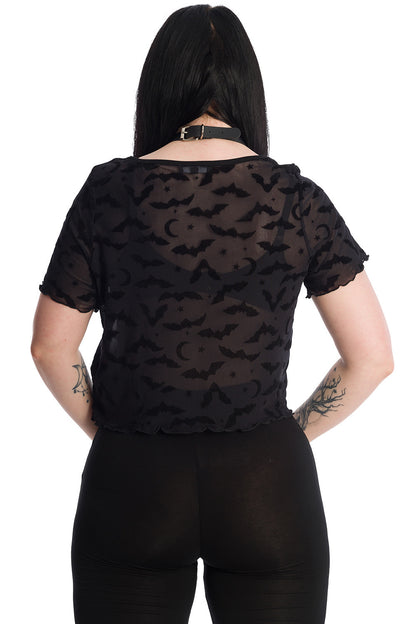Prayers top slightly cropped flirty edgy by Banned Apparel