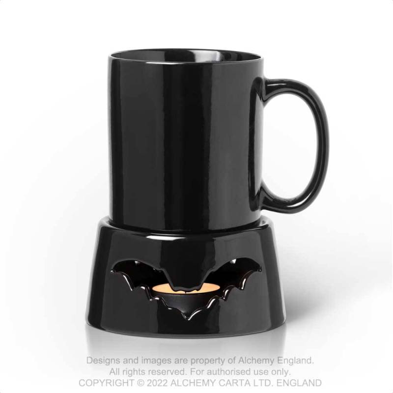 Alchemy Bat Warmer With Mug Set - Kate's Clothing