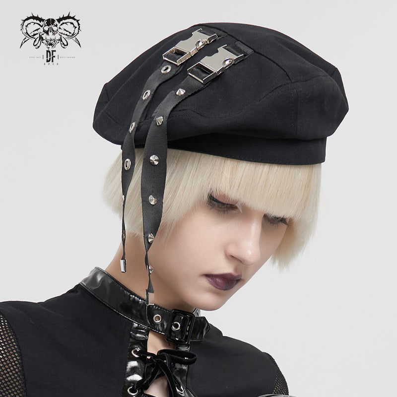 Devil Fashion Betania Beret - Kate's Clothing