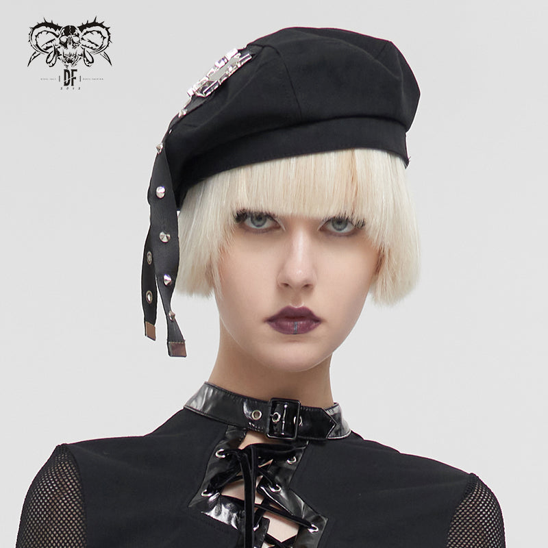 Devil Fashion Betania Beret - Kate's Clothing